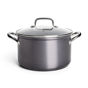 Jogo de Panelas Brinox Antiaderente Ceramic Life 4 Peças Unique com Indução Cinza