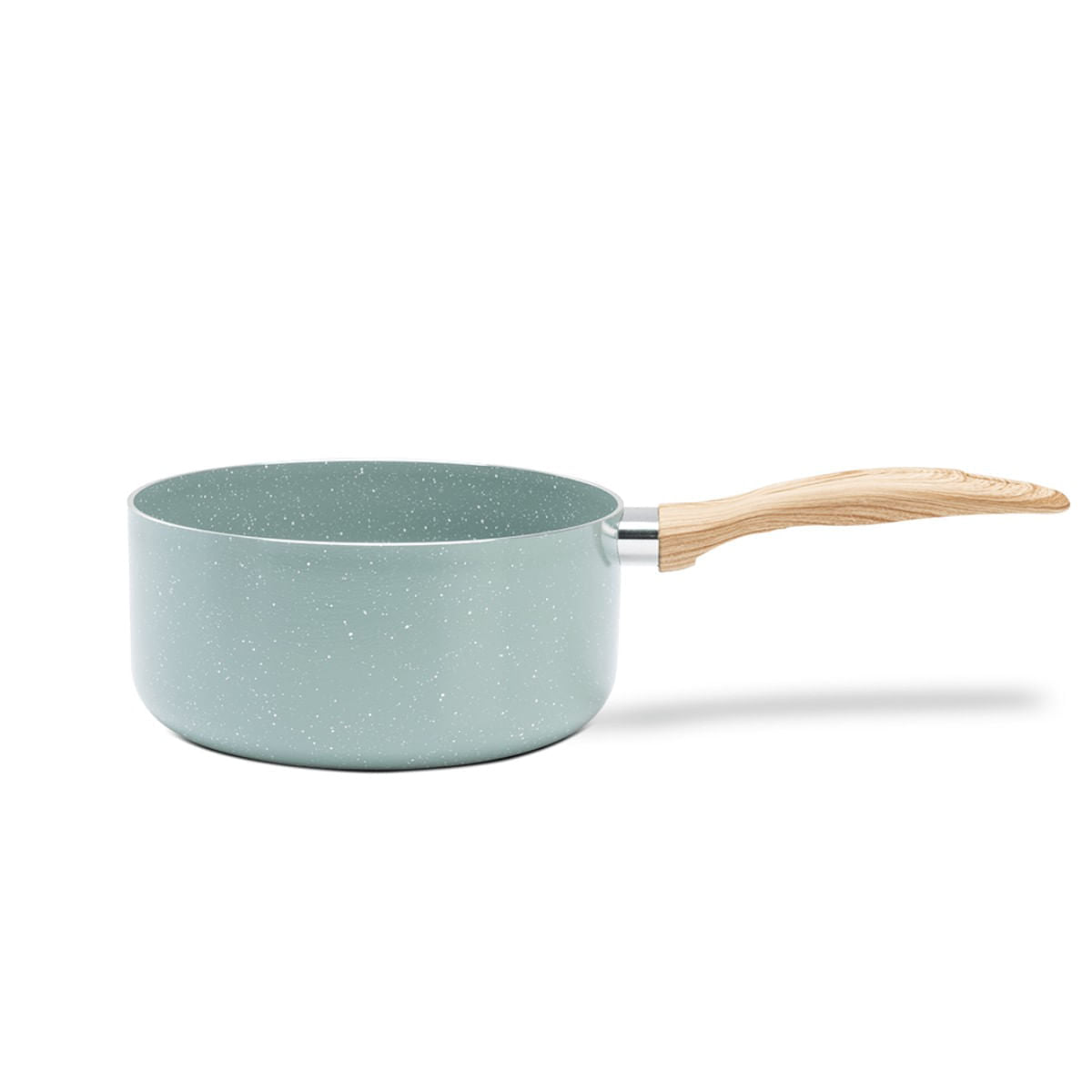 Jogo de Panelas Brinox Antiaderente Ceramic Life 6 Peças Botanika com Indução Verde