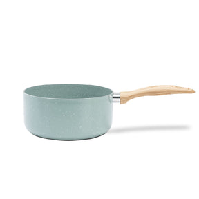 Jogo de Panelas Brinox Antiaderente Ceramic Life 6 Peças Botanika com Indução Verde