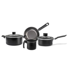 Jogo de Panelas Brinox Ebony Antiaderente Pró-flon 4 Peças