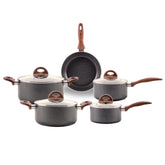 Jogo de Panelas Brinox Antiaderente Ceramic Life 5 Peças Smart Plus com Indução Granito