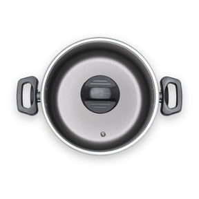 Jogo de Panelas Brinox Antiaderente Pro-Flon 5 Peças Ruby Vermelho