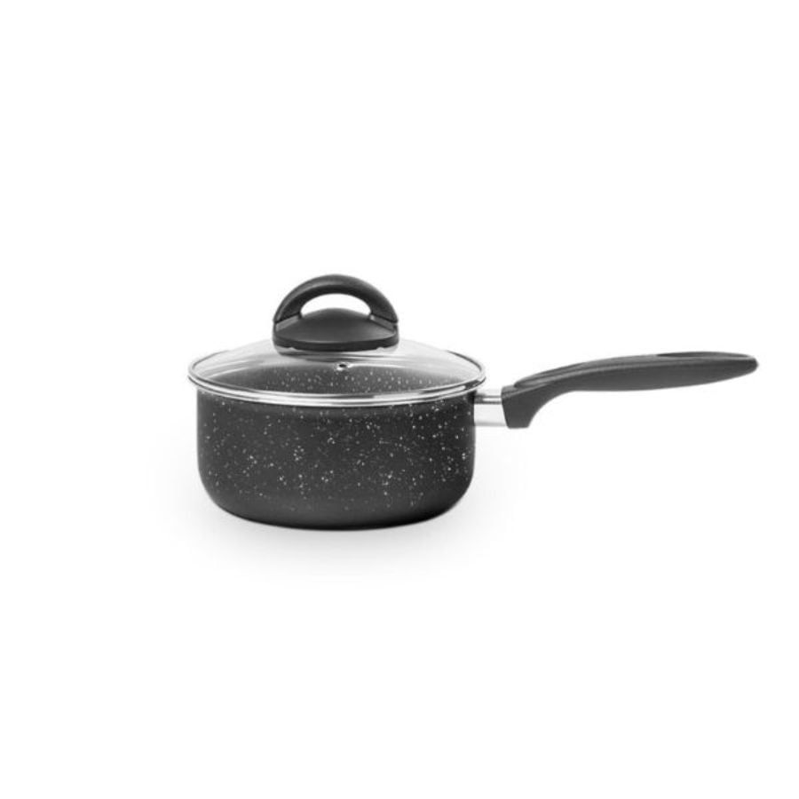 Jogo de Panelas Brinox Antiaderente Ceramic Life 6 Peças Suprema Preta