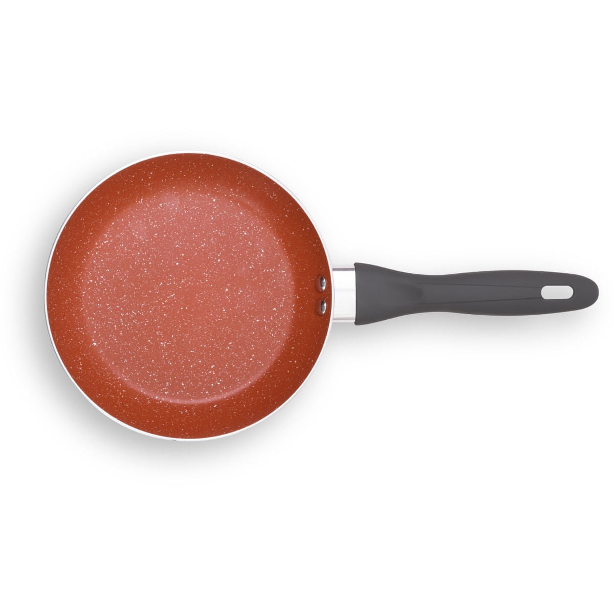 Jogo de Panelas Brinox Antiaderente Ceramic Life 6 Peças Easy Carbono-Vermelho