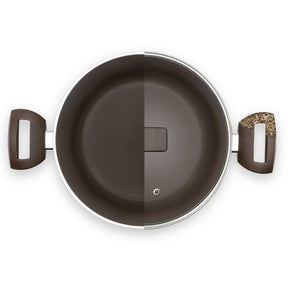 Jogo de Panelas Brinox Antiaderente Ceramic Life 5 Peças Organika com Indução Nata