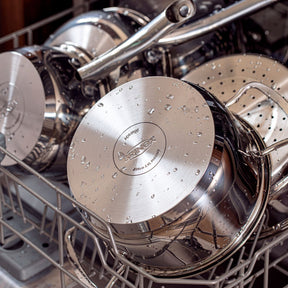 Jogo de Panelas Brinox Aço Inoxidável Fundo Triplo 4 Peças Jasmin com Indução Inox