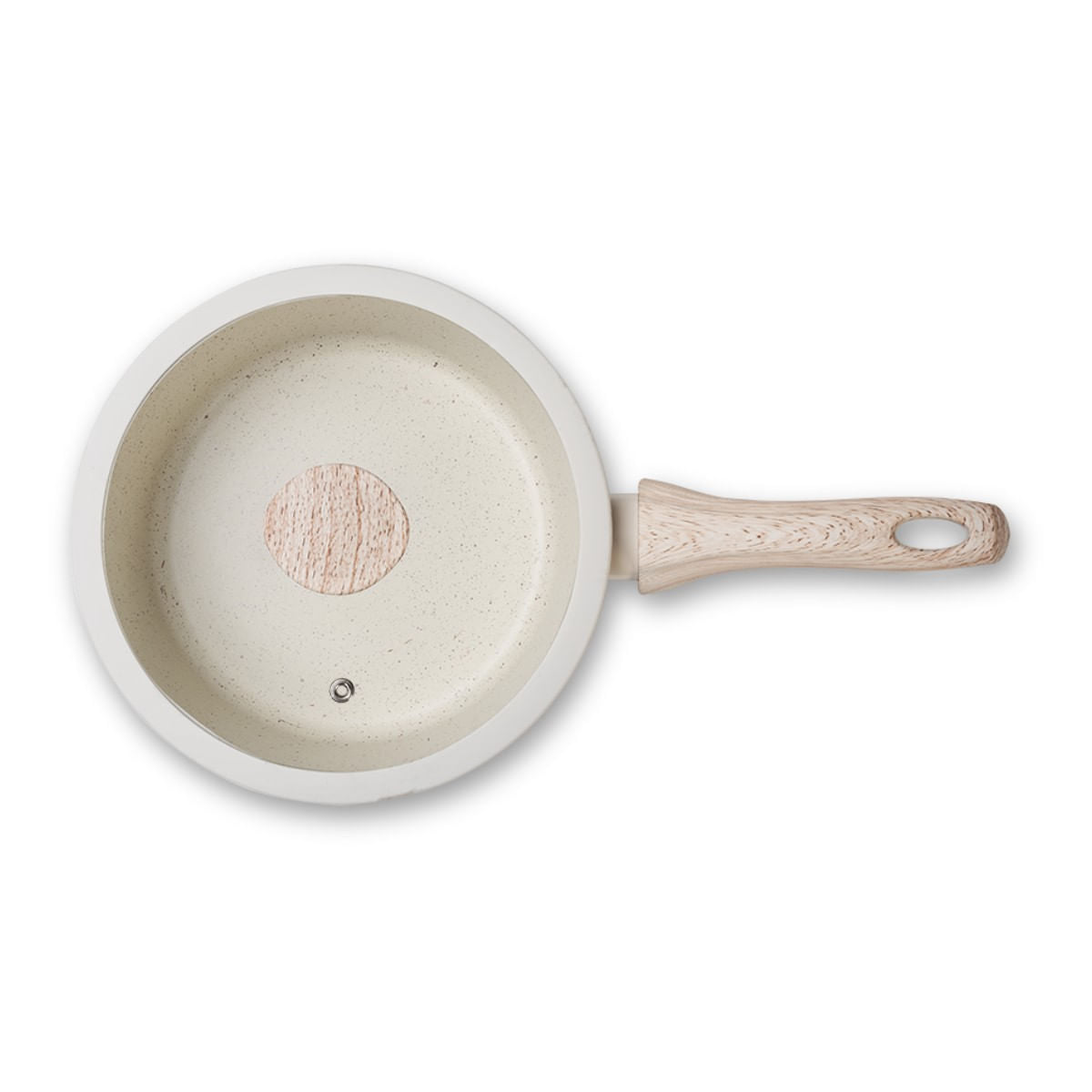 Jogo de Panelas Brinox Antiaderente Ceramic Life 4 Peças Sirius com Indução Vanilla