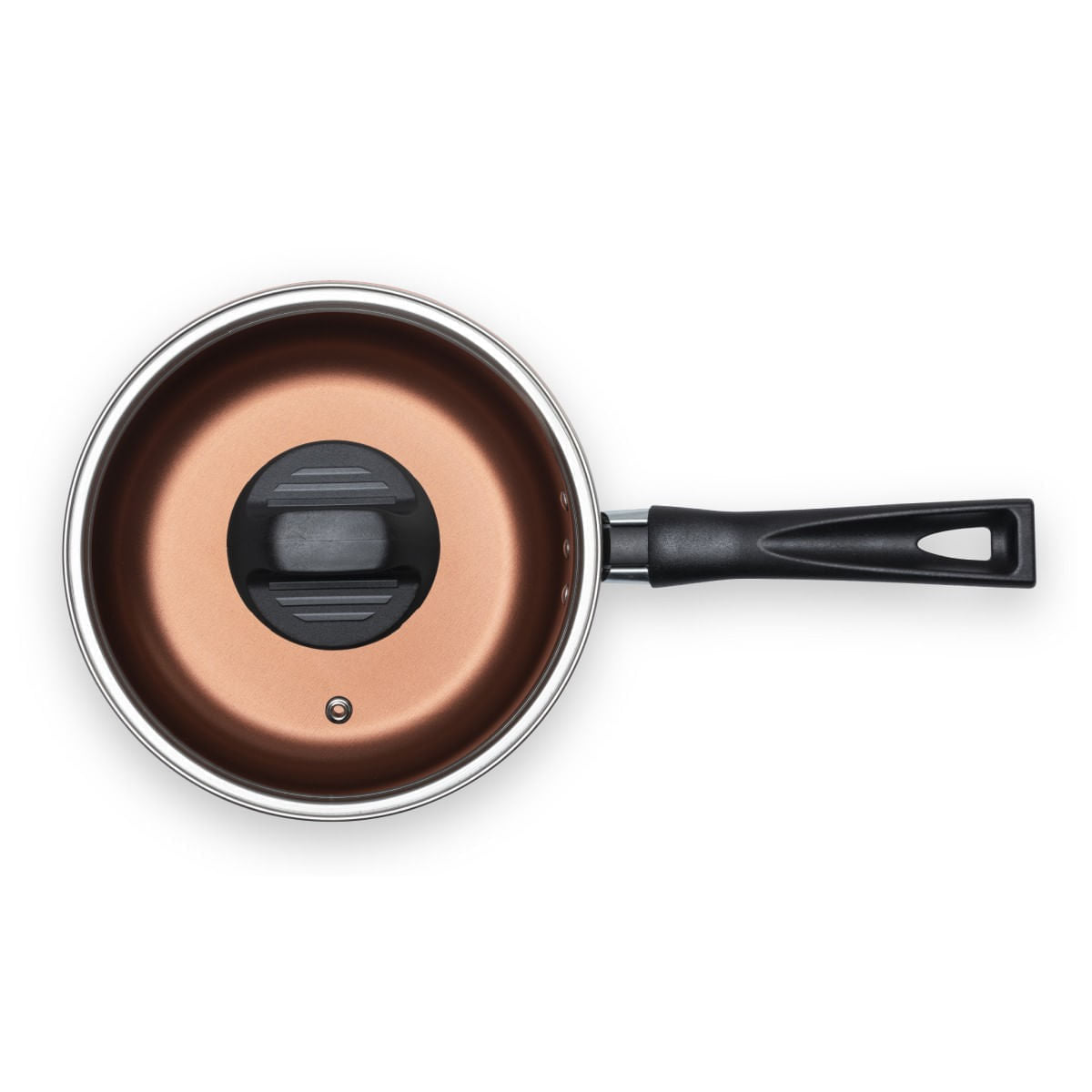 Jogo de Panelas Brinox Topázio Antiaderente Pro-Flon 5 Peças Cinza Range