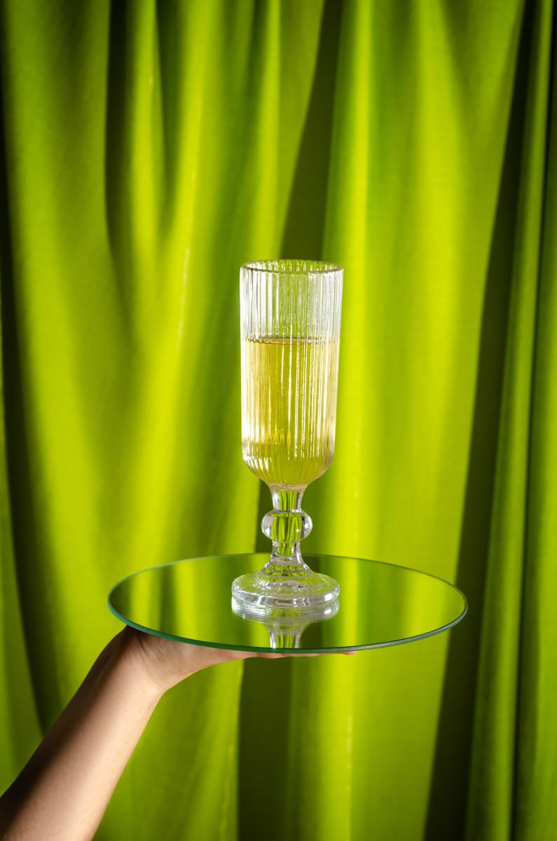 Jogo de 6 Taças de Vidro Reluz para Espumante 150ml Haus Concept