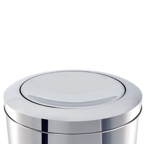 Lixeira com Tampa Basculante Brinox Decorline 40,5 Litros 30 x 60cm Aço Inoxidável