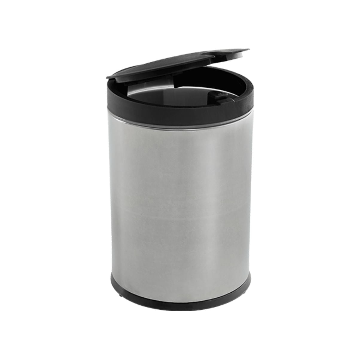 Lixeira com Tampa Press Brinox Linha Pia 4 Litros Ø 17 x 25 cm Aço Inoxidável