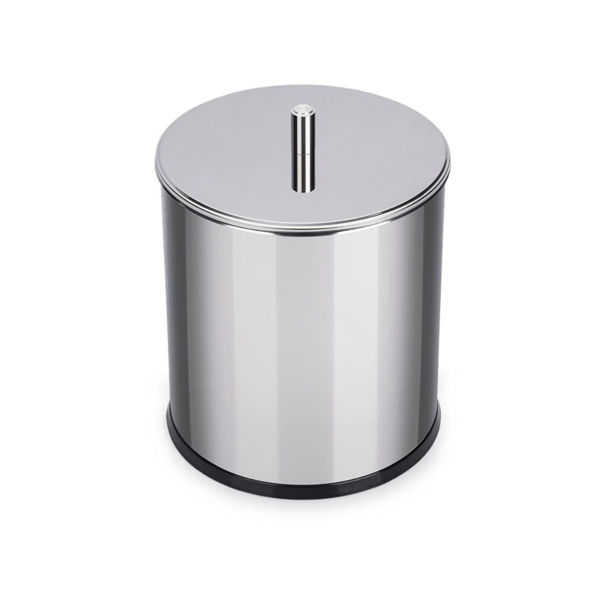 Lixeira com Tampa Brinox Decorline 5,4 Litros Ø18,5 x 23cm Aço Inoxidável