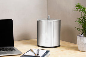 Lixeira com Tampa Brinox Decorline 5,4 Litros Ø18,5 x 23cm Aço Inoxidável