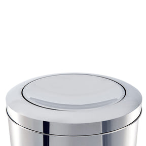 Lixeira com Tampa Basculante Brinox Decorline 64 Litros 35 x 70cm Aço Inoxidável