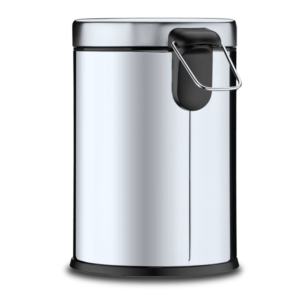 Lixeira com Tampa e Balde Brinox Decorline 20 Litros Aço Inoxidável