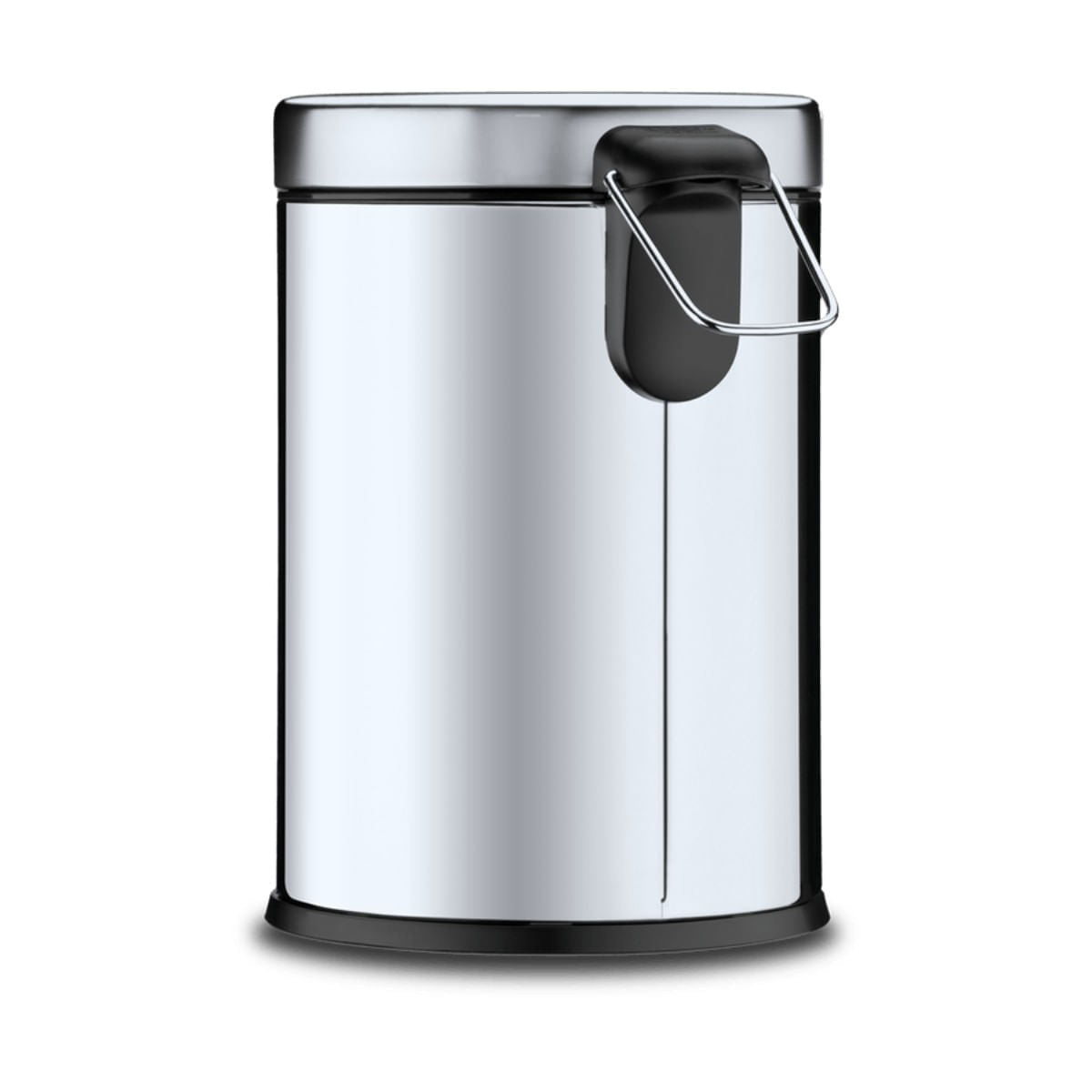 Lixeira com Pedal e Balde Brinox Decorline 3 Litros Ø17 x 27cm Aço Inoxidável
