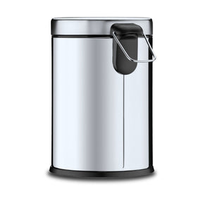 Lixeira com Pedal e Balde Brinox Decorline 3 Litros Ø17 x 27cm Aço Inoxidável