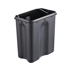 Lixeira com Pedal e Balde Brinox Frame 5 Litros Aço Carbono Preto