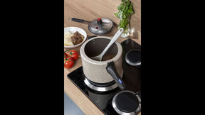 Panela de Pressão Brinox Vapt Antiaderente Ceramic Life 4,5 Litros Ø20cm Vanilla