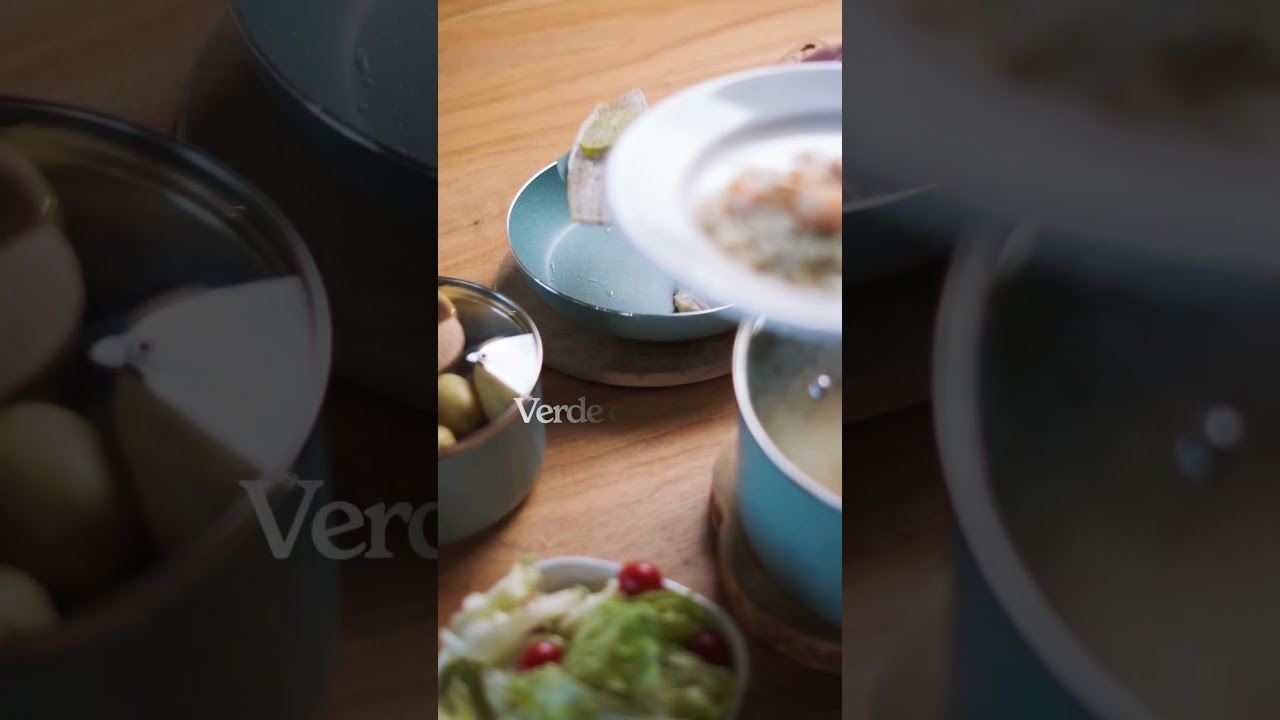 Wok de Indução com Tampa Brinox Botanika Antiaderente Ceramic Life Ø28cm 3,4 Litros Verde