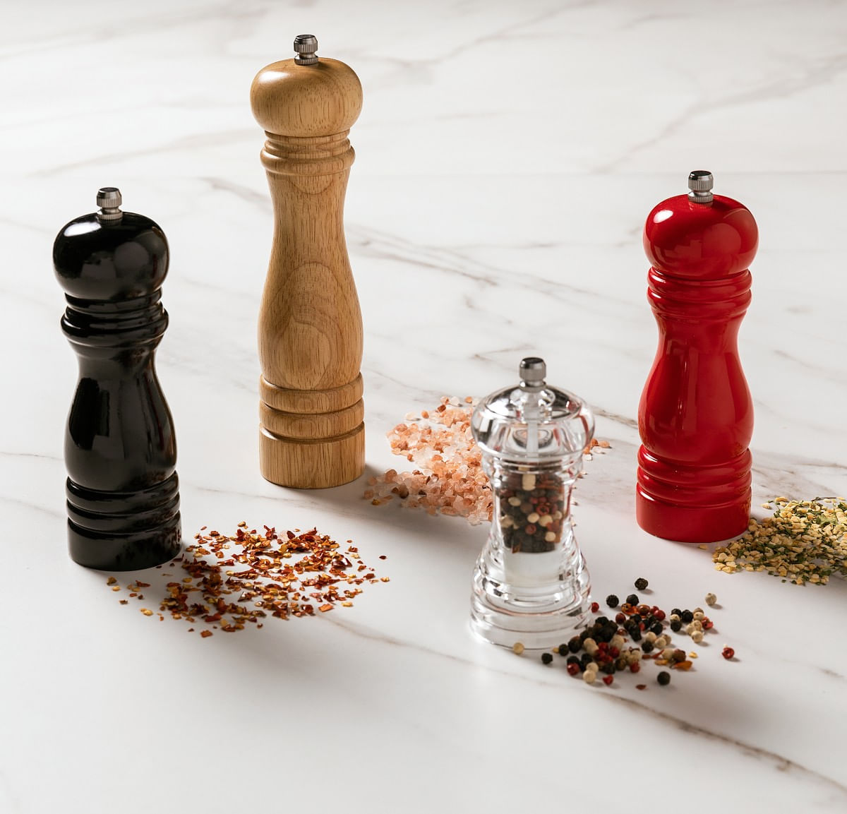 Moedor para Pimenta e Sal Madeira - Parma 21 x Ø5 cm