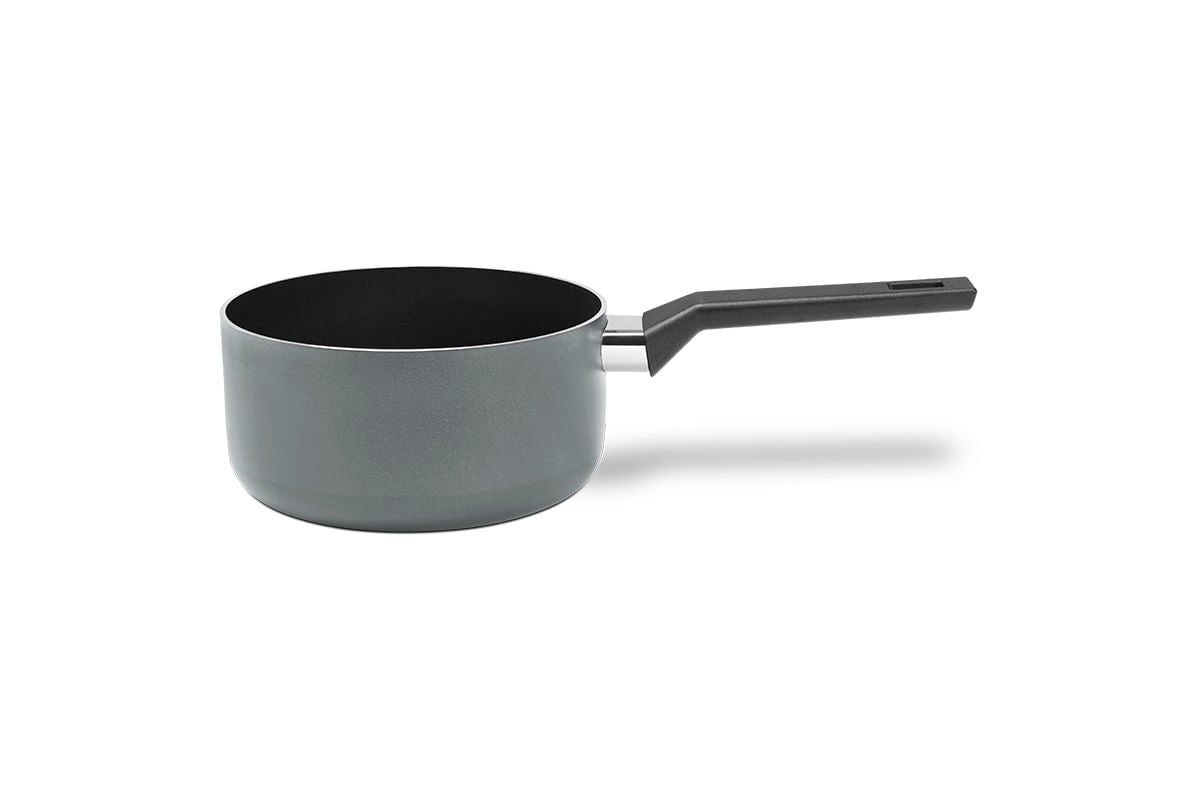 Panela com Tampa Brinox Preserve Antiaderente Ceramic Life Ø16cm 1,45 Litros Cinza