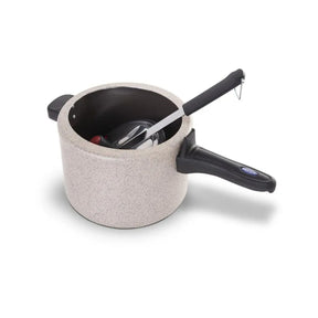 Panela de Pressão Brinox Vapt Antiaderente Ceramic Life 4,5 Litros Ø20cm Vanilla