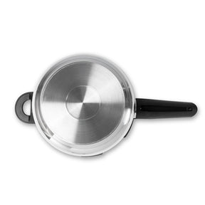 Panela de Pressão Inox Brinox Ultra com Fundo Triplo 4 Litros Ø20cm com 4 Dispostivos de Segurança