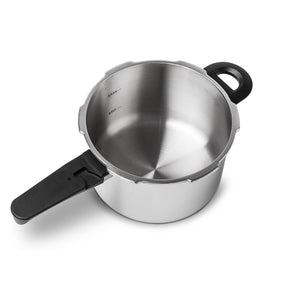 Panela de Pressão Inox Brinox Ultra com Fundo Triplo 4 Litros Ø20cm com 4 Dispostivos de Segurança