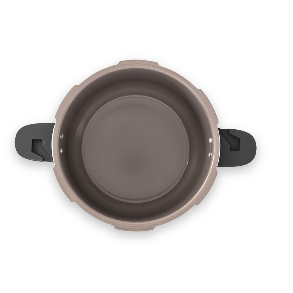 Panela de Pressão Indução Brinox Pressure Antiaderente Ceramic Life 5,4 Litros Preto