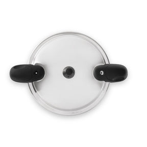 Panela de Pressão Indução Brinox Pressure Antiaderente Ceramic Life 5,4 Litros Preto