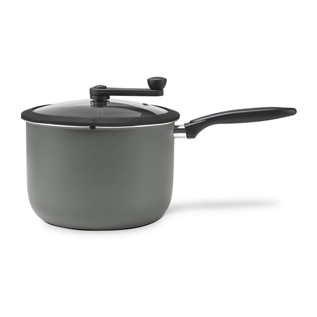 Pipoqueira Brinox Pic Poc Antiaderente Ceramic Life 5,5 Litros Ø22cm Camurça