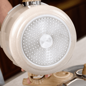 Panela de Pressão Indução Brinox Pressure Antiaderente Ceramic Life 4,2 Litros Areia