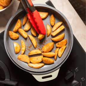 Jogo de Panelas Empilhável Brinox Loft 7 Peças Antiaderente Ceramic Life, Cabo Removível e Fundo de Indução – Verde