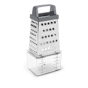 Ralador 4 Faces com Coletor Brinox Top Pratic 20,5 cm Aço Inox