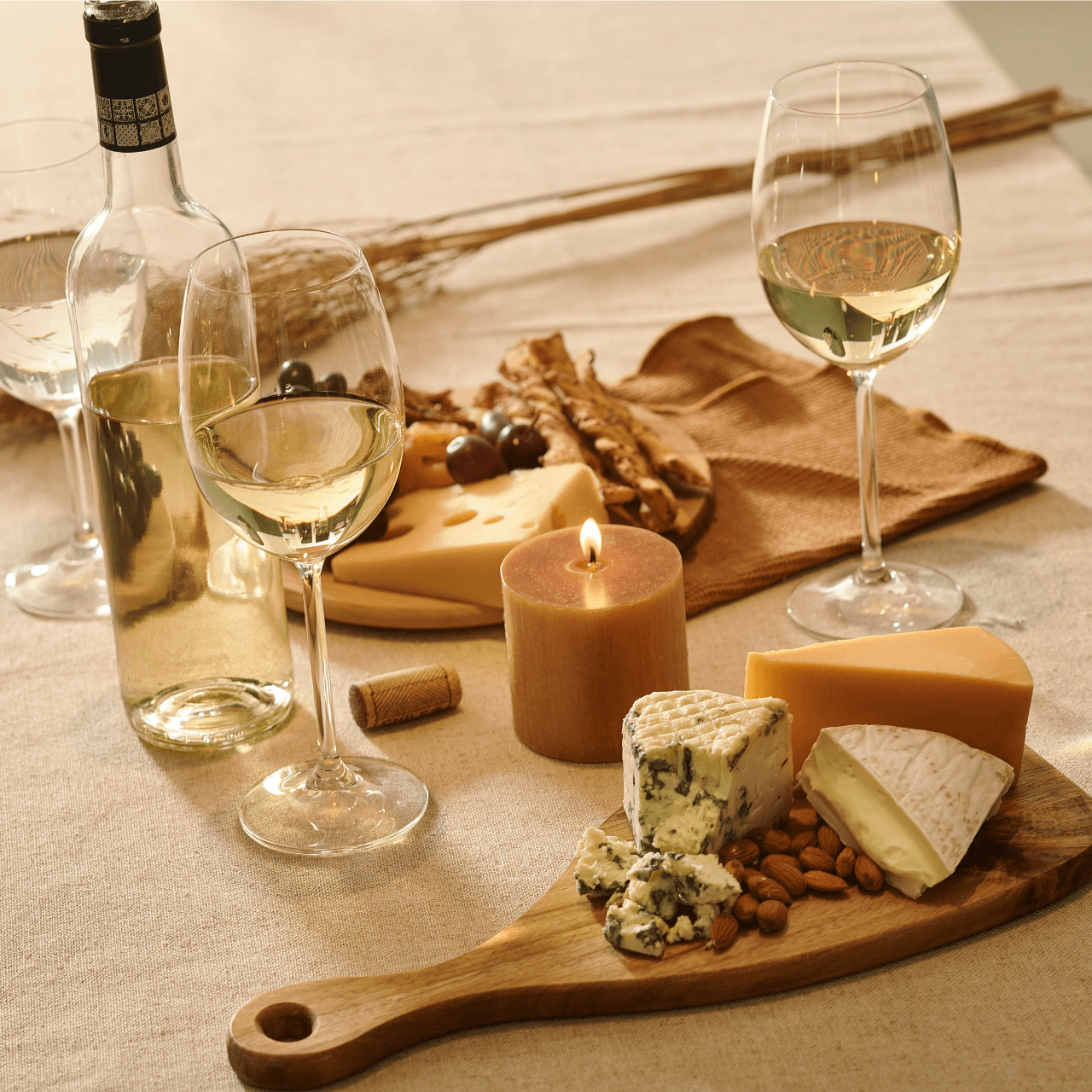 Taça para Vinho Branco em Cristal Bohemia 350ml Haus Concept Fizzy