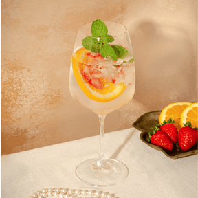 Taça para Água em Cristal Bohemia 560ml Haus Concept Aroma