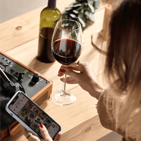 Taça para Vinho Tinto em Cristal Bohemia 450ml Haus Concept Fizzy