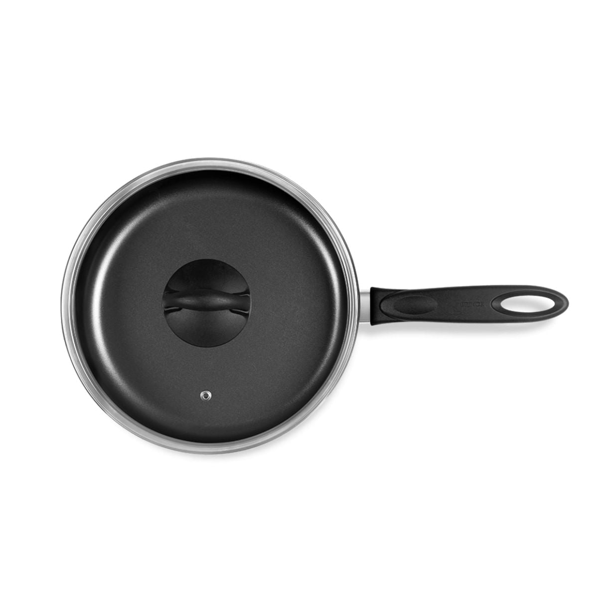 Wok com Tampa Brinox Chilli Antiaderente Pro-flon Ø24cm 2,3 Litros Cereja